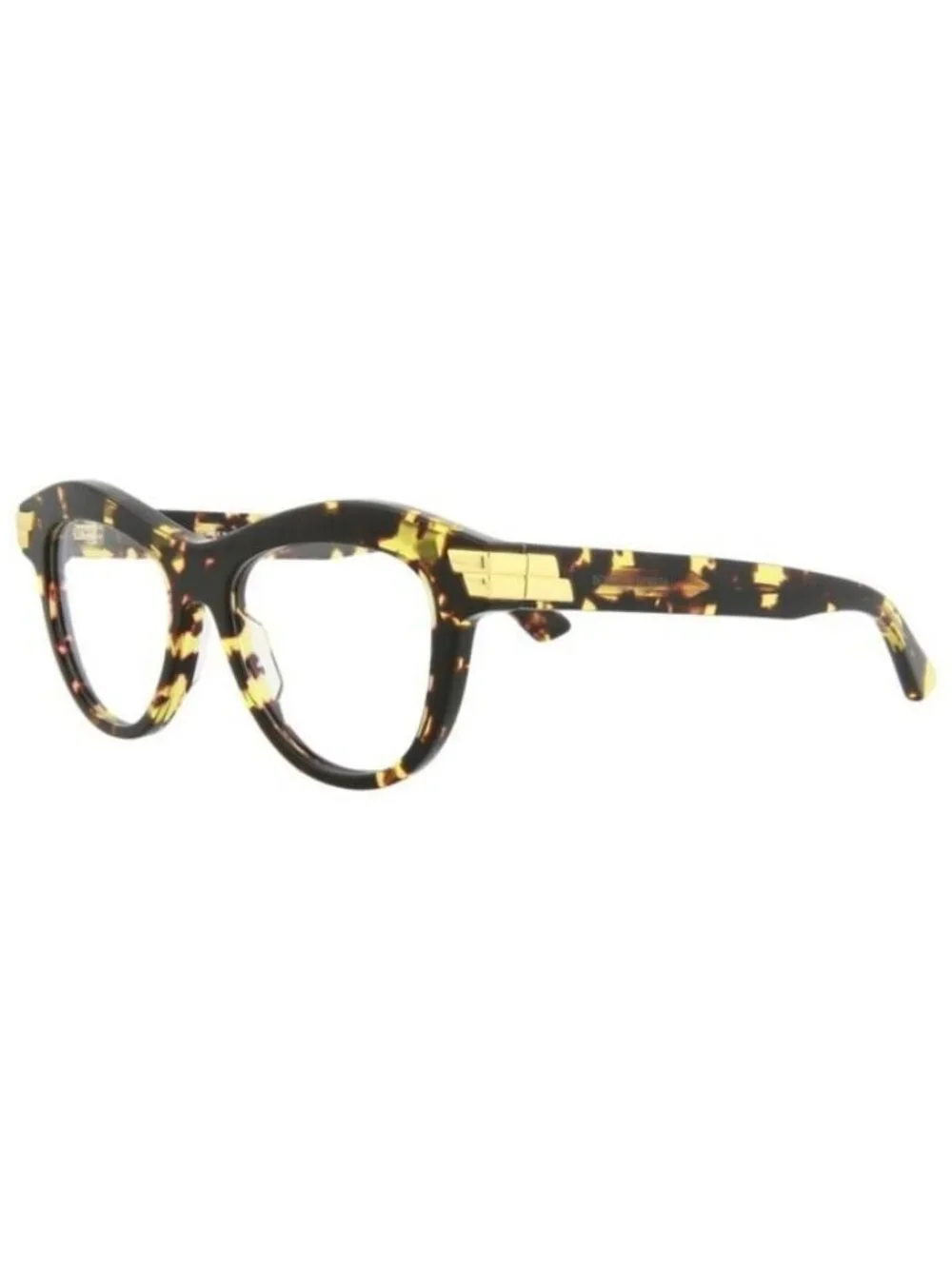 New Bottega Veneta Womens Cat Eye Havana Havana Transparent Fashion Designer Eye